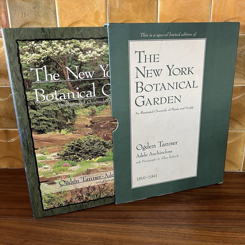 The New York Botanical Garden Special Limited Edition HC/SC 1991 Ogden Tanner